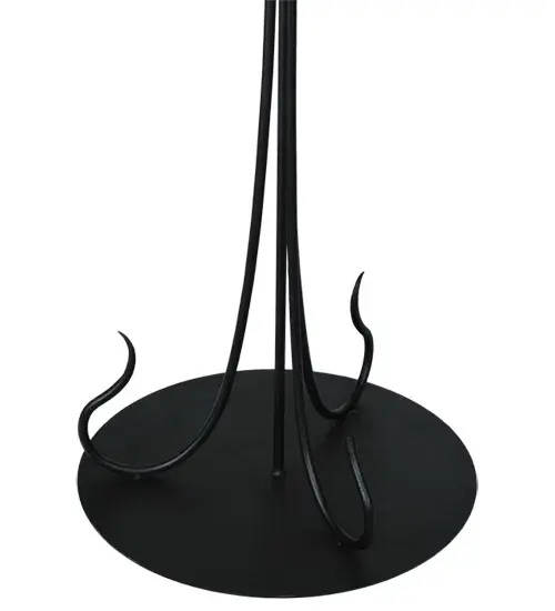 65" High Serpentine 3 Light Floor Base - Image 3
