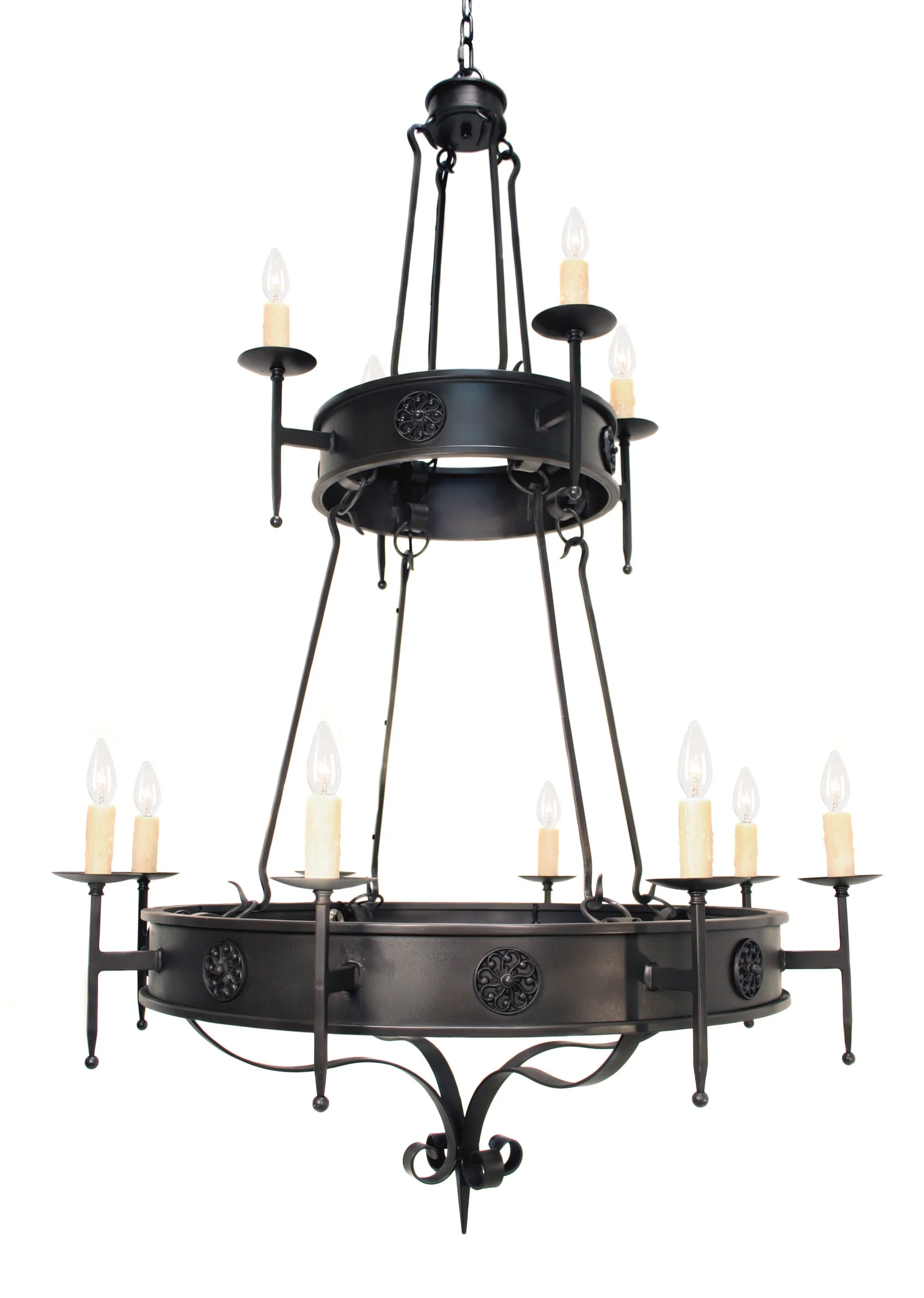 48" Wide Lorenzo 12 Light Chandelier