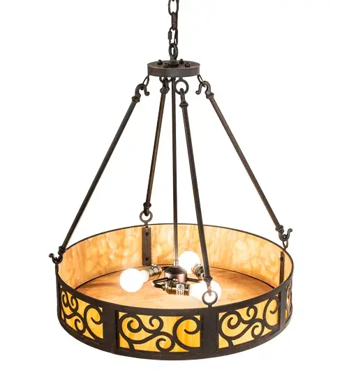 24" Wide Dean Inverted Pendant - Image 4