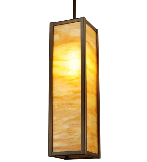 5"Sq Cooper Mini Pendant