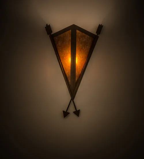 12"W Desert Arrow Wall Sconce