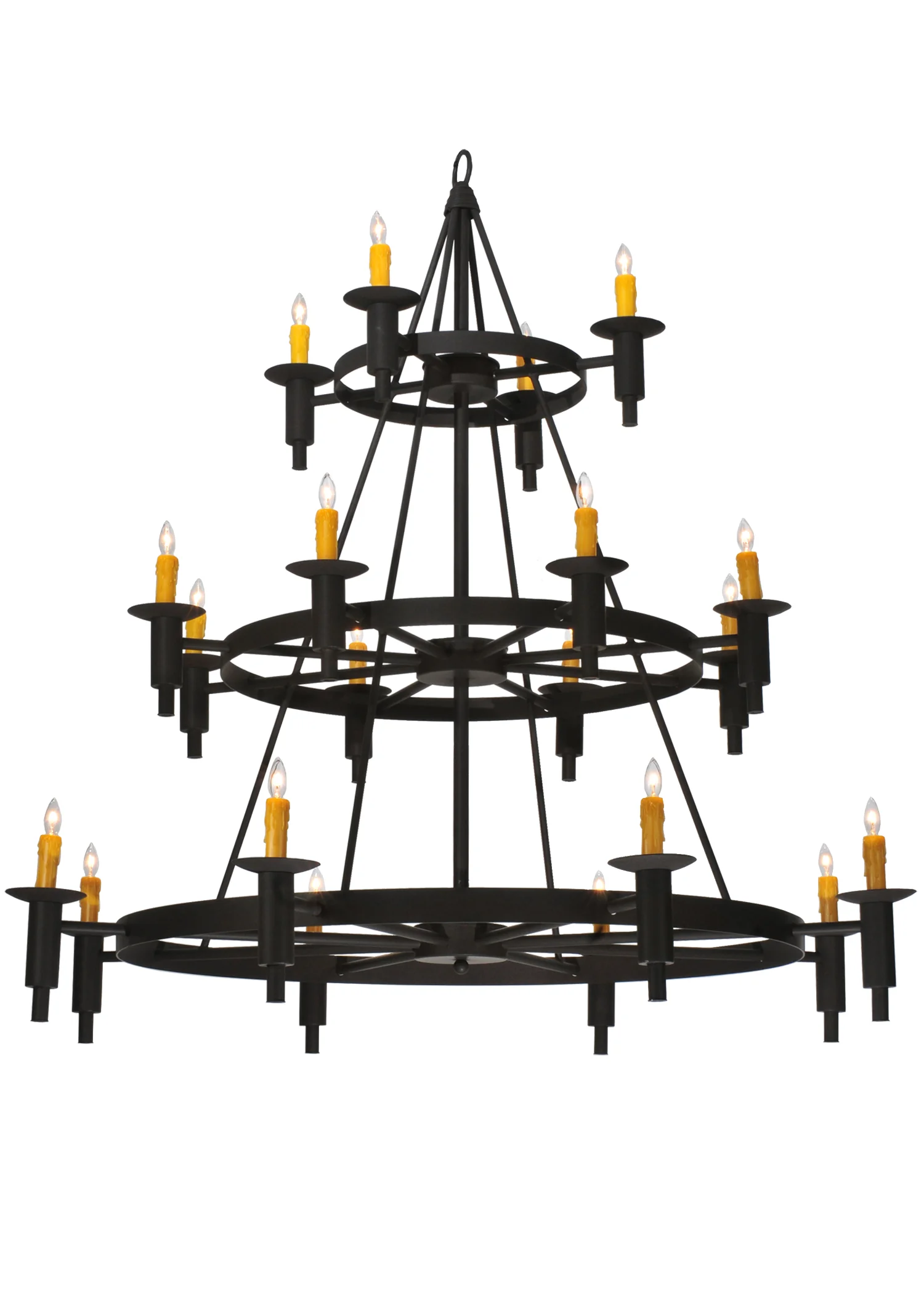 Carella 20 Light Chandelier in Dark Roast