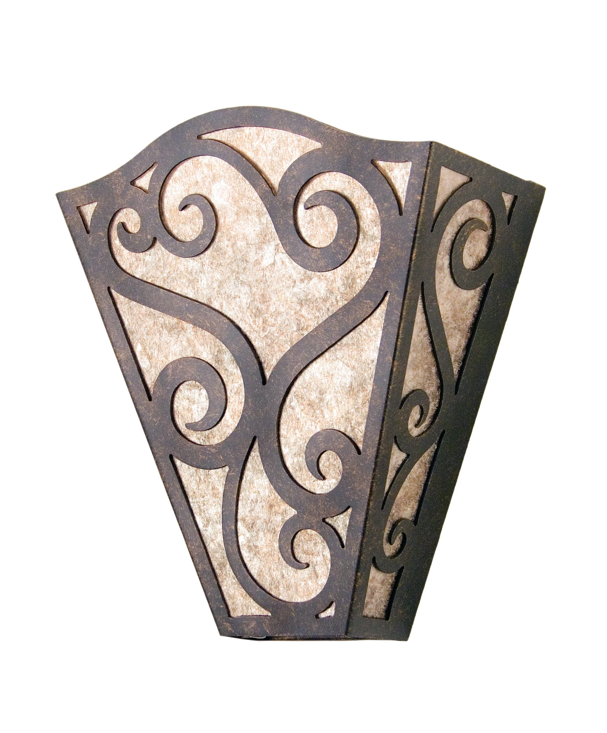 Rena One Light Wall Sconce in Gilded Tobacco