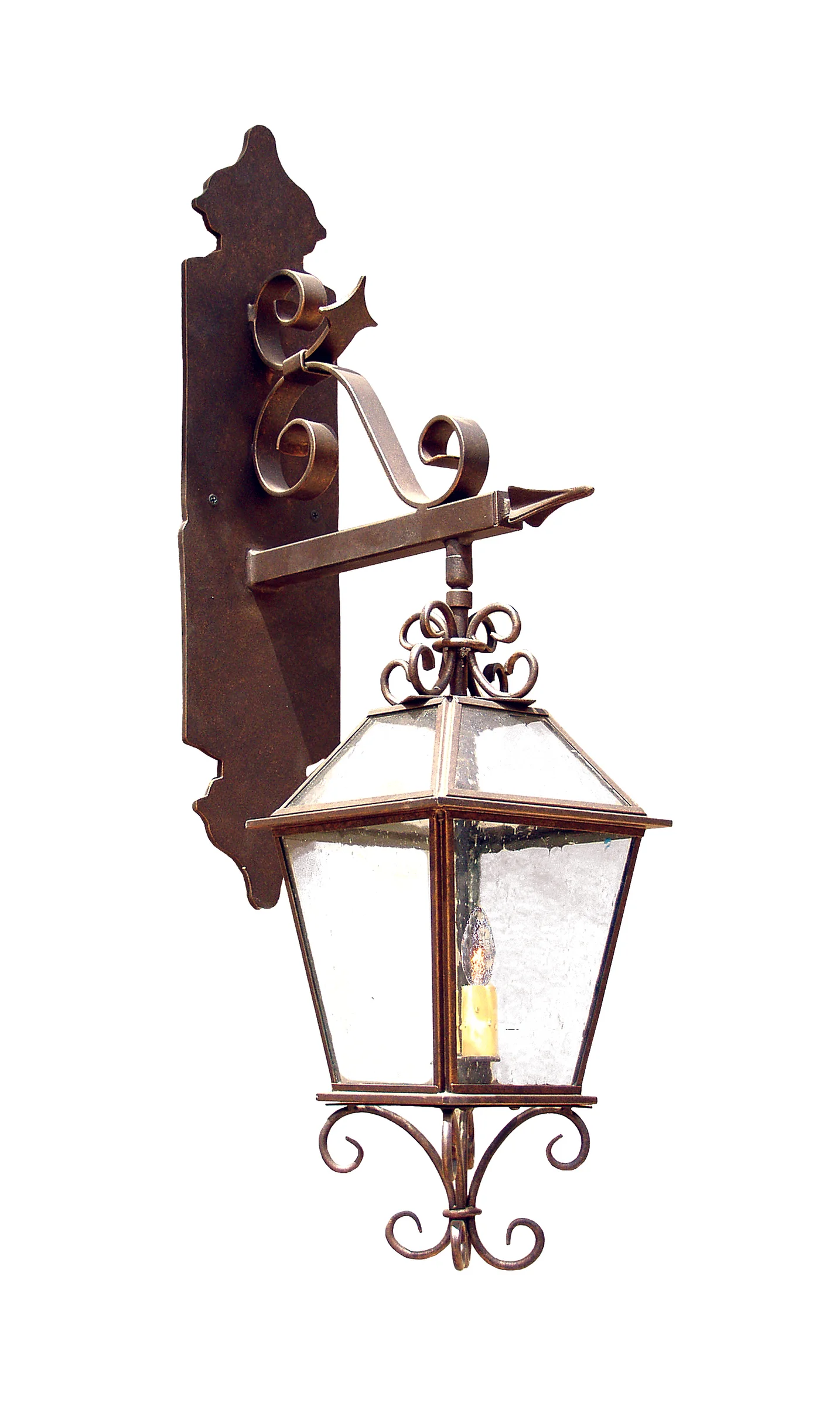 Palermo Two Light Wall Sconce in Coffee Bean