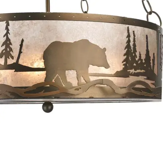 The Bear at Lake by Meyda Lighting - Image 7