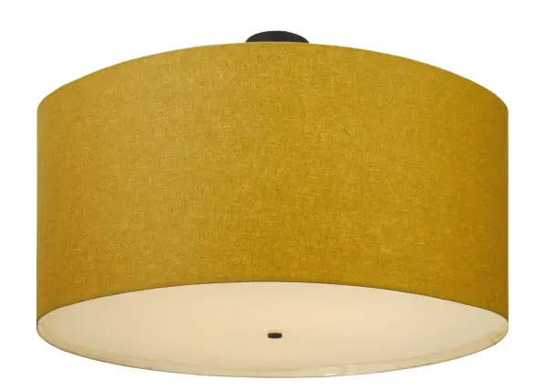 Designed with a round profile and a clean architectural look. This appealing and versatile ceiling fixture defines a sophisticated aesthetic. This Beige Textrene shade is designed with a Statuario Idalight bottom diffuser and complemented with hardware in a Black Textured finish. Handcrafted by highly skilled artisans in our 180,000 square foot manufacturing facility in Yorkville, New York. This stylish pendant is available in a wide range of custom choices including various designs, colors and sizes. UL and cUL listed for dry and damp locations however we do not recommend installing it in spaces that experience a large amount of moisture due to the fabric shade. Collection: Cilindro Finish: Textured Black Glass: Beige Textrene & Statuario Idalight Notes: Custom Crafted In Yorkville, New York Please Allow 30 Days Width: 48.00" Height: 34.00" Length: 48.00" Weight: 9.00 lb Number of Bulbs: 8 Maximum Wattage: 60.00 W Bulb Type: A19 Bulb Base: E26 Material: Steel Country of Origin: USA Safety Listing: Dry Safety Rating: Damp