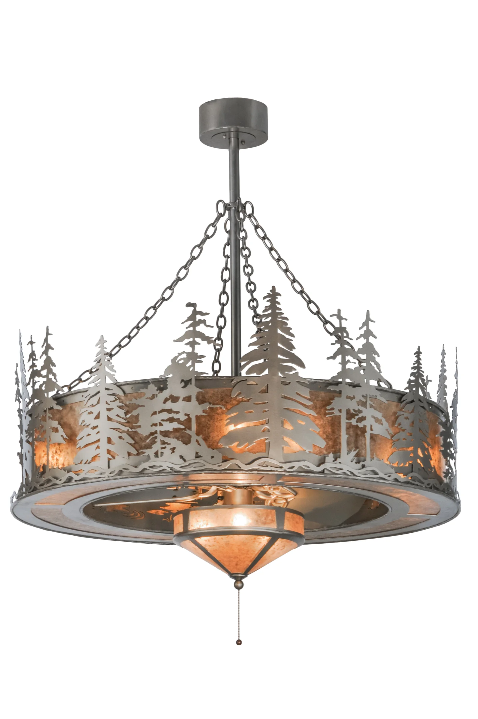 Tall Pines 11 Light Chandel-Air in Nickel Bn