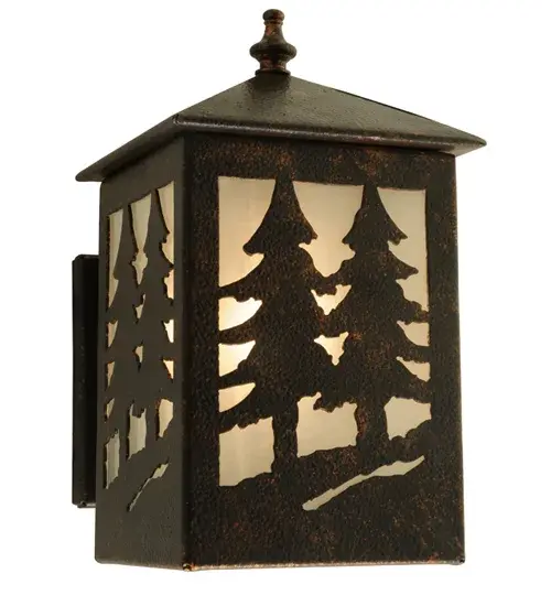 The Twin Spruce Trees by Meyda Lighting - Image 1
