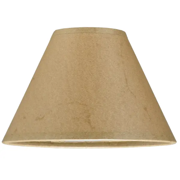 Offering a refined architectural look that will complement the most luxurious interiors; this tapered Tuscan Alabaster Textrene shade adds sophistication to your interiors with an elegant material palette. The fabric shade can be used with a lamp base or ceiling fixture hardware. The Tuscan Alabaster Shade is featured in our American-made; American-designed; handcrafted Modern Collection.
