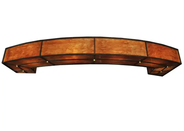 Every Meyda Tiffany item is a unique handcrafted work of art. Natural variations in the wide array of materials that we use to create each Meyda product make every item a masterpiece of its own. Photographs are a general representation of the product. Colors and designs will vary. Collection: Flameheart Finish: Wrought Iron Glass: Ambra Siena Idalight Width: 63.00" Height: 64.50" Length: 178.50" Weight: 88.00 lb Extension from Wall: 63.00" Number of Bulbs: 12 Maximum Wattage: 60.00 W Bulb Type: A19 Bulb Base: E26 Light Source: LED Material: Steel Country of Origin: USA Safety Listing: Damp Safety Rating: Damp Energy Efficient LED