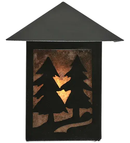 The Twin Spruce Trees by Meyda Lighting - Image 5