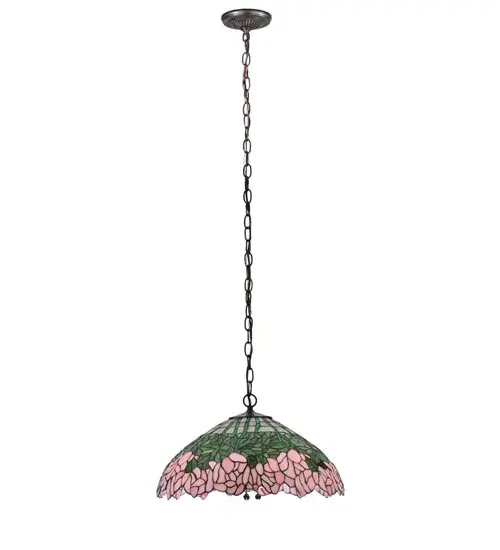 The Tiffany Cabbage Rose by Meyda Lighting - Image 6