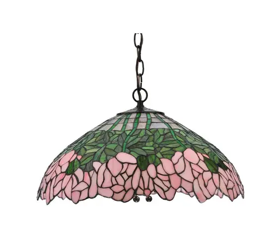 The Tiffany Cabbage Rose by Meyda Lighting - Image 7