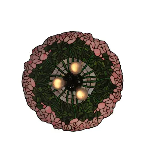 The Tiffany Cabbage Rose by Meyda Lighting - Image 9