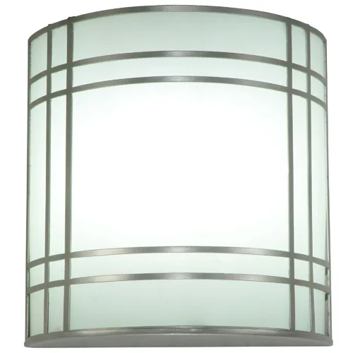 12" Wide Lunette Wall Sconce