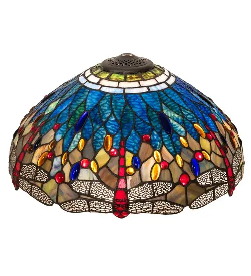 The Tiffany Hanginghead Dragonfly by Meyda Lighting - Image 2
