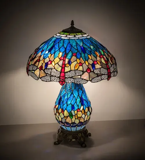 The Tiffany Hanginghead Dragonfly by Meyda Lighting - Image 1