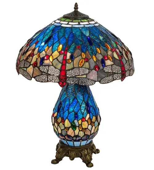 The Tiffany Hanginghead Dragonfly by Meyda Lighting - Image 2