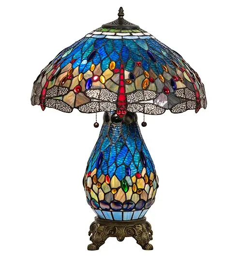 The Tiffany Hanginghead Dragonfly by Meyda Lighting - Image 5