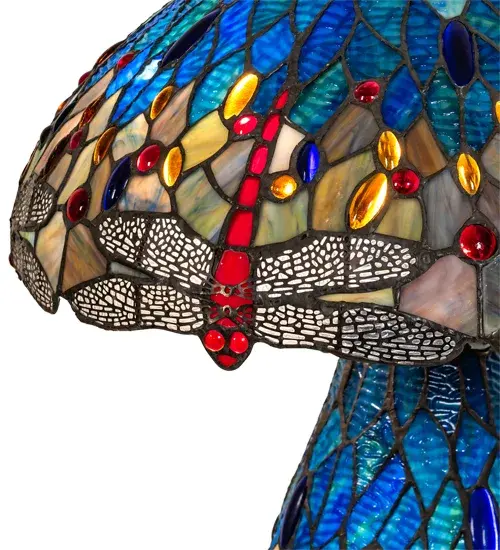 The Tiffany Hanginghead Dragonfly by Meyda Lighting - Image 7
