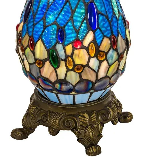 The Tiffany Hanginghead Dragonfly by Meyda Lighting - Image 8