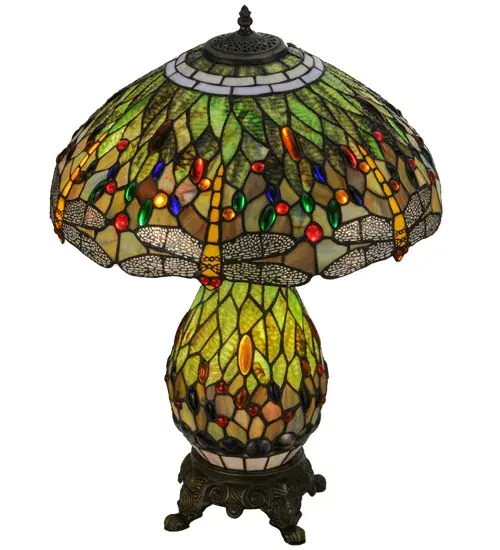The Tiffany Hanginghead Dragonfly by Meyda Lighting - Image 4