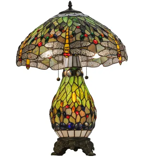 The Tiffany Hanginghead Dragonfly by Meyda Lighting - Image 6