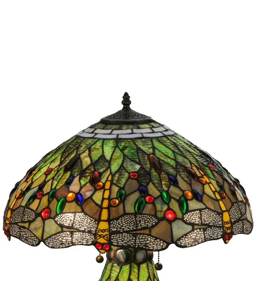 The Tiffany Hanginghead Dragonfly by Meyda Lighting - Image 7