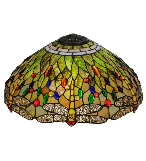 The Tiffany Hanginghead Dragonfly by Meyda Lighting - Image 2