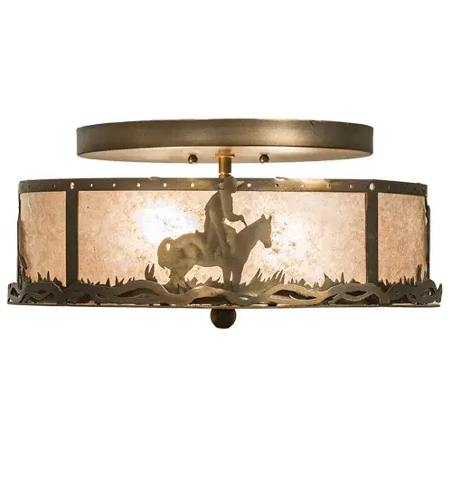The Cowboy & Steer by Meyda Lighting - Image 5