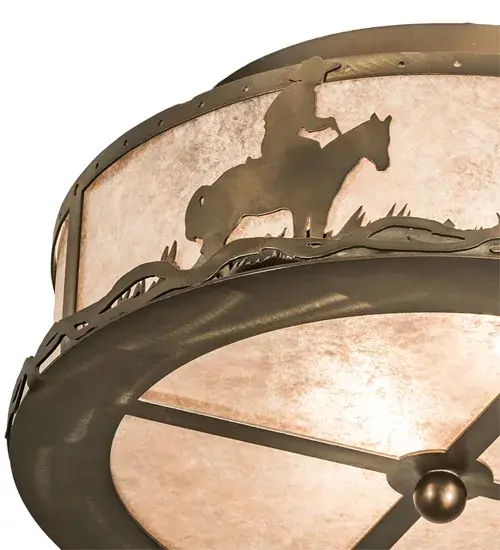 The Cowboy & Steer by Meyda Lighting - Image 8