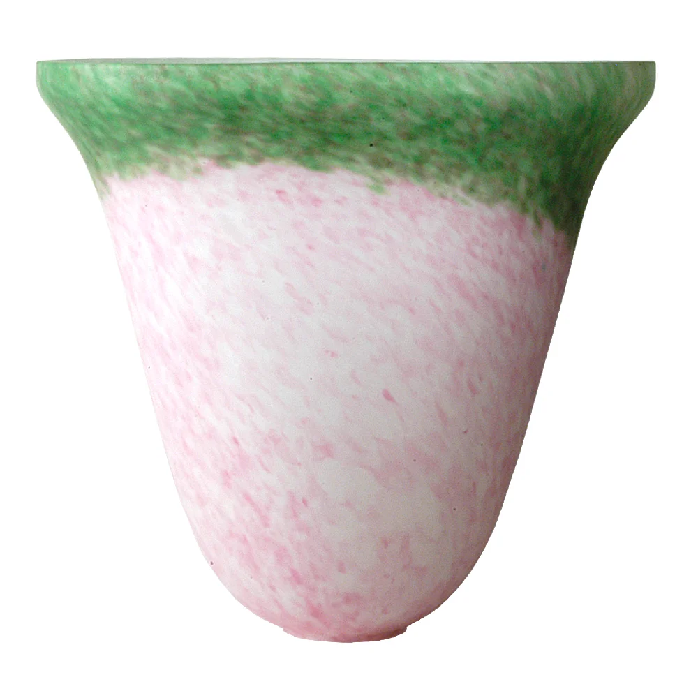 10.5" Wide Pate-de-Verre Bell Shade