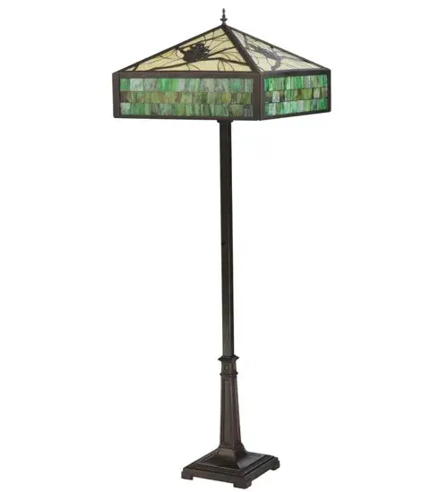 The Green Pine Branch by Meyda Lighting - Image 3