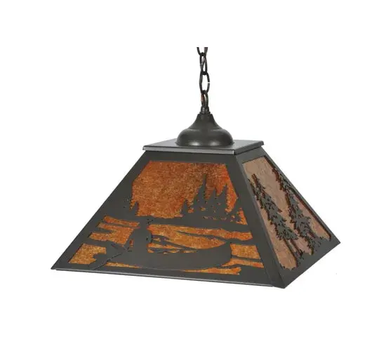 The Meyda Tiffany - Canoe At Lake by Meyda Lighting - Image 3