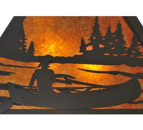 The Meyda Tiffany - Canoe At Lake by Meyda Lighting - Image 5
