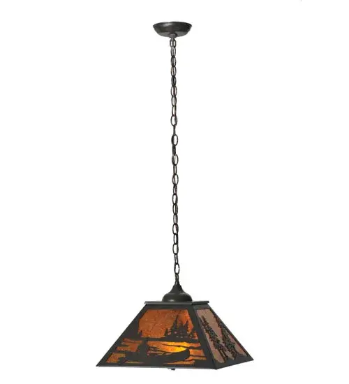 The Meyda Tiffany - Canoe At Lake by Meyda Lighting - Image 7