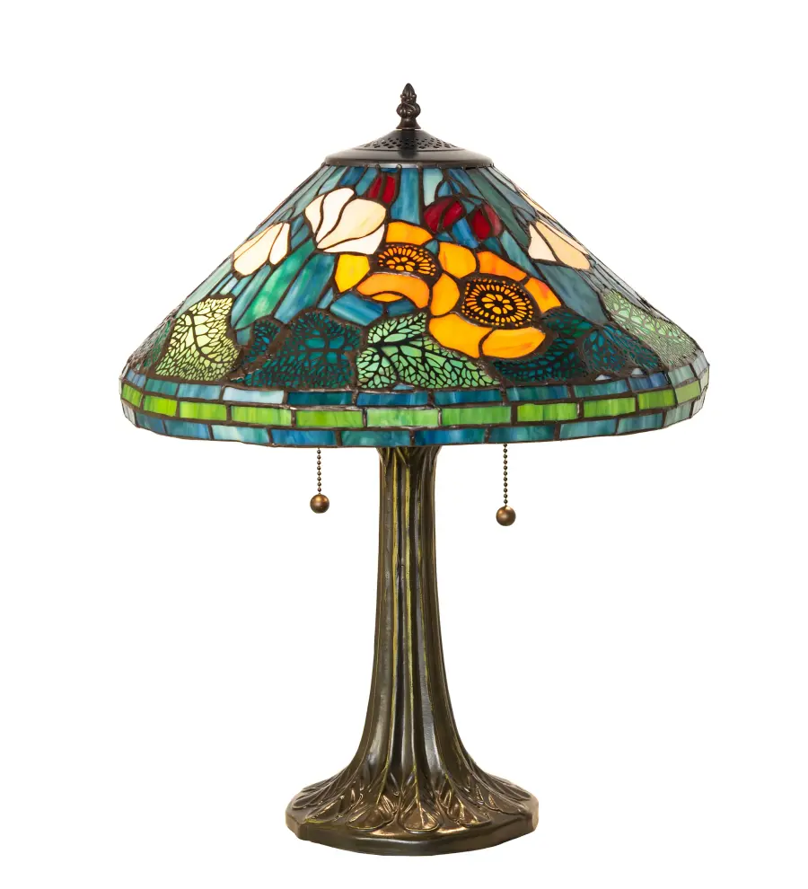 The Tiffany Poppy by Meyda Lighting - Image 1