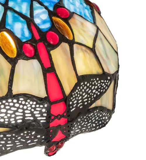 The Tiffany Hanginghead Dragonfly by Meyda Lighting - Image 4