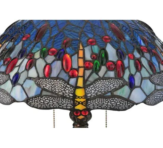 The Tiffany Hanginghead Dragonfly by Meyda Lighting - Image 6