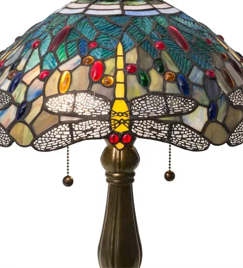 The Tiffany Hanginghead Dragonfly by Meyda Lighting - Image 7