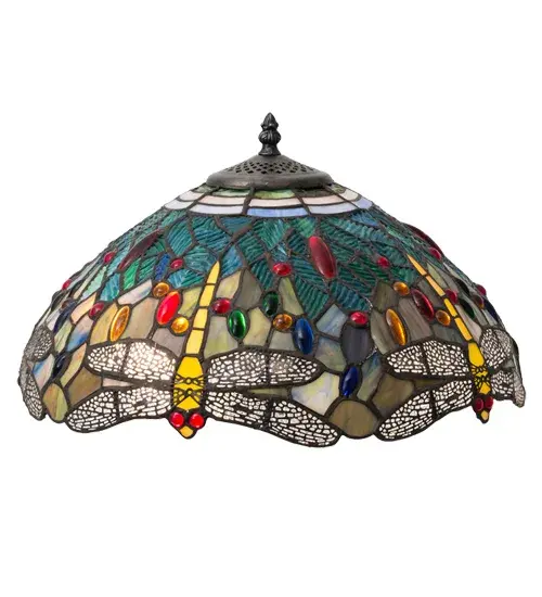 The Tiffany Hanginghead Dragonfly by Meyda Lighting - Image 8