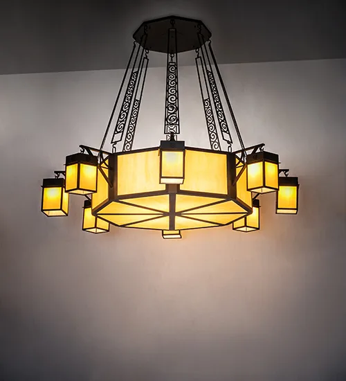79" Wide Azrael 9 Light Chandelier