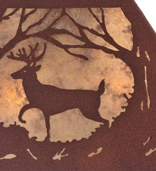 The Deer at Dawn by Meyda Lighting - Image 9