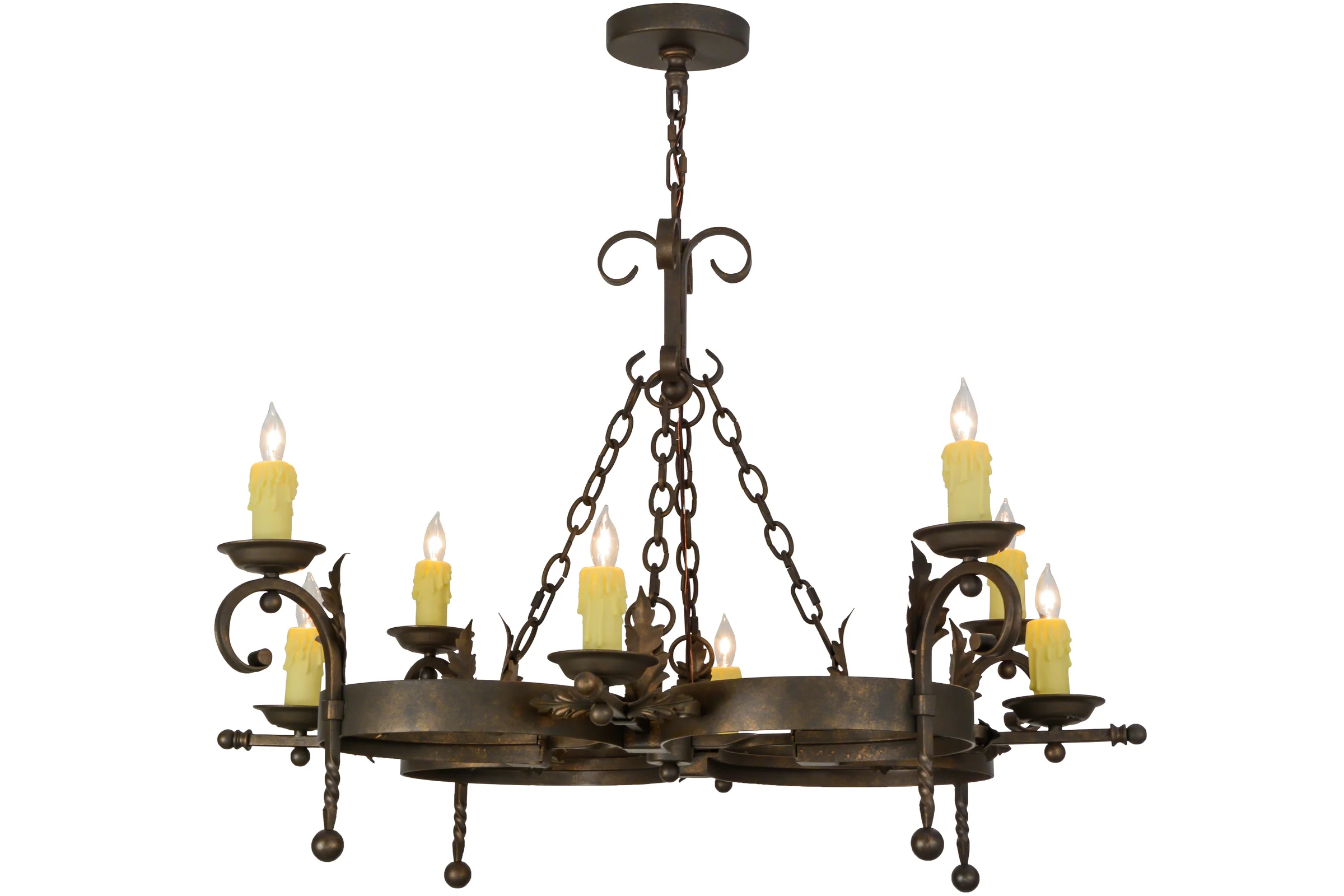 42"W Andorra 8 LT Chandelier