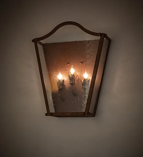 16" Wide Austin 3 Light Wall Sconce