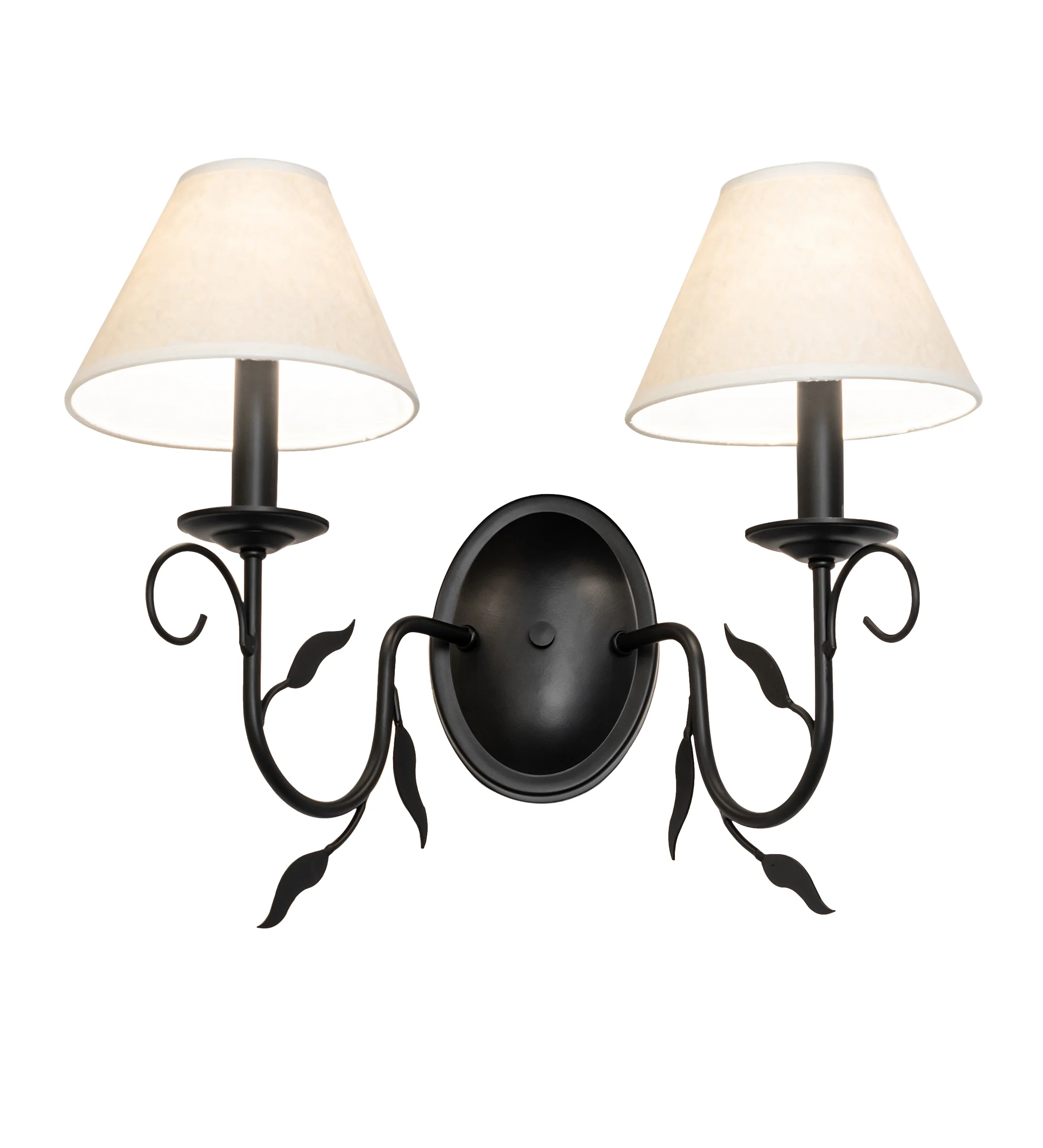 18" Wide Bordeaux 2 Light Wall Sconce