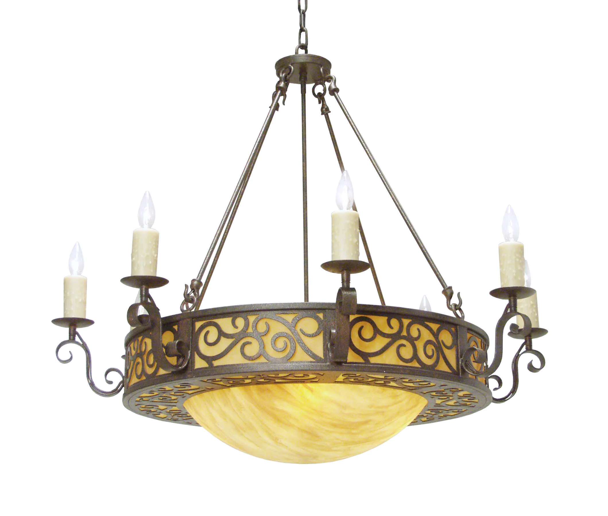42" Wide Delano Chandelier