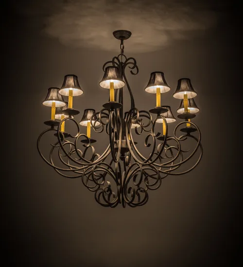 42"W Phillipe 10 LT Chandelier