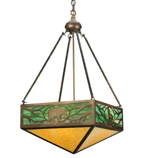 The Lone Bear & Wolf by Meyda Lighting - Image 1