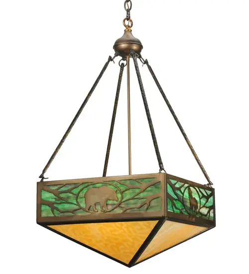 The Lone Bear & Wolf by Meyda Lighting - Image 2